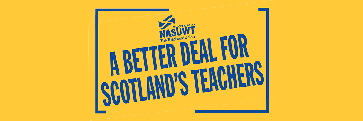 Better Deal for Scotland Teachers BANNER