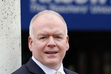Justin McCamphill - NASUWT Northern Ireland National Official BANNER