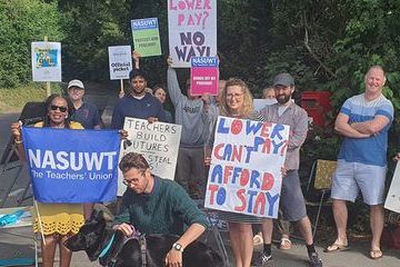 Pensions Strike Action More House School BANNER