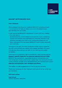 Noticeboard Pack GS Intro (England)