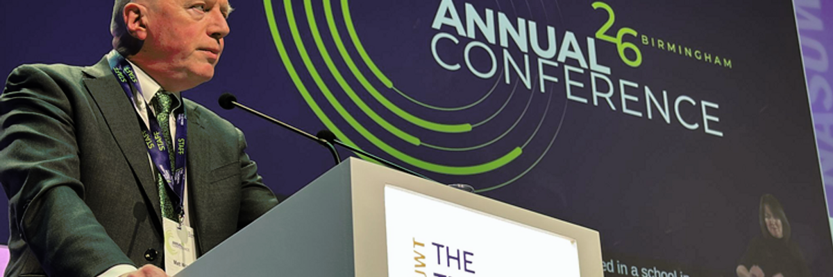 Matt Wrack General Secretary at Annual Conference 2026 TAB.png