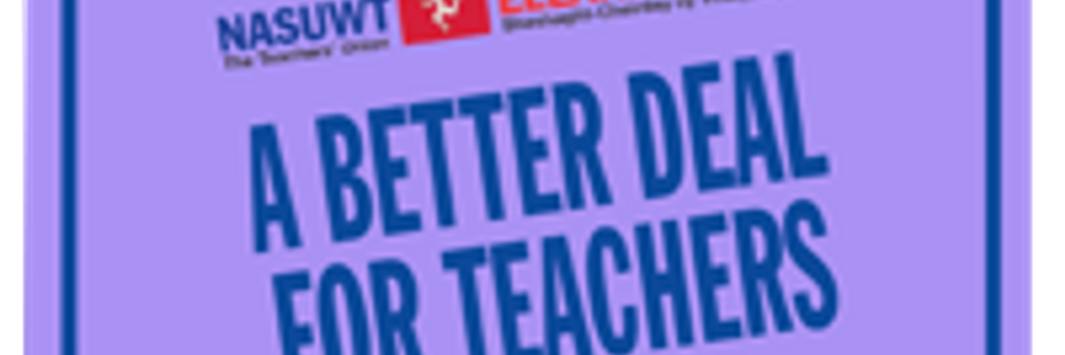 Better Deal for Isle of Man (IOM) Teachers logo
