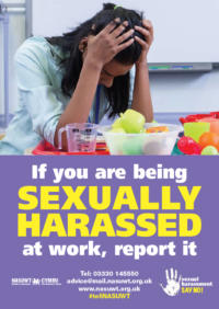 Sexual harassment say no poster 1