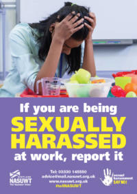 Sexual harassment say no poster 1