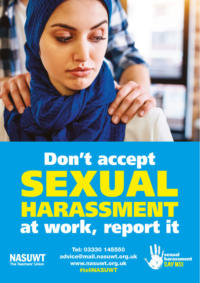 Sexual harassment say no poster 2