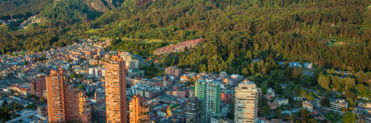 Bogotá Colombia Andes Mountains