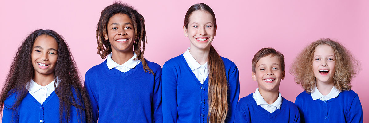 Mixed secondary children uniform