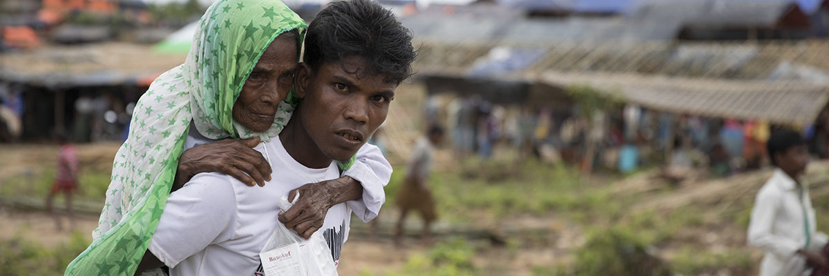 Rohingya refugee camp Bangladesh Burma campaign