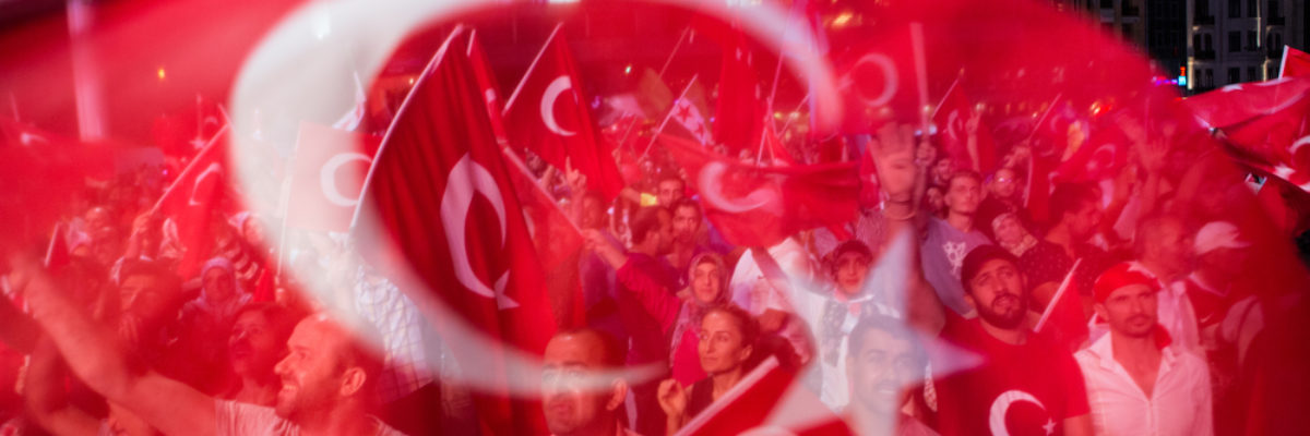 Turkey flag crackdown