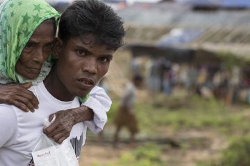 Rohingya refugee camp Bangladesh Burma campaign