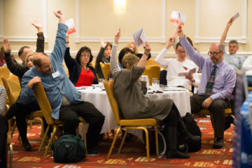 Voting at Wales Conference 2015