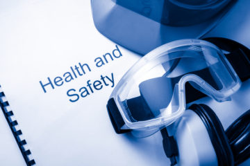 Health and safety eye protectors goggles ear defenders