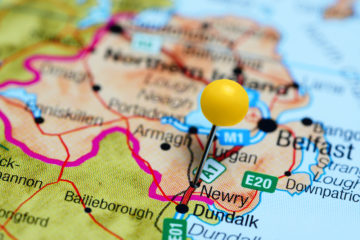 Map of Northern Ireland