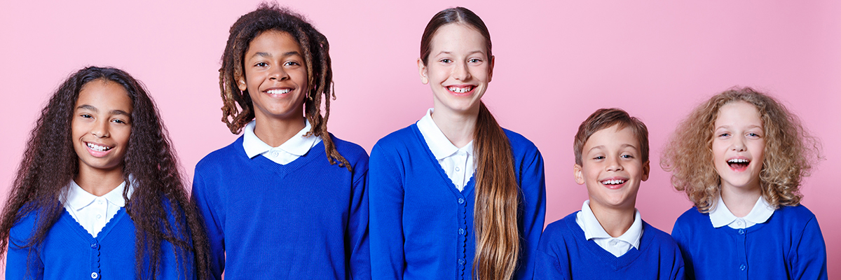 Mixed secondary children uniform